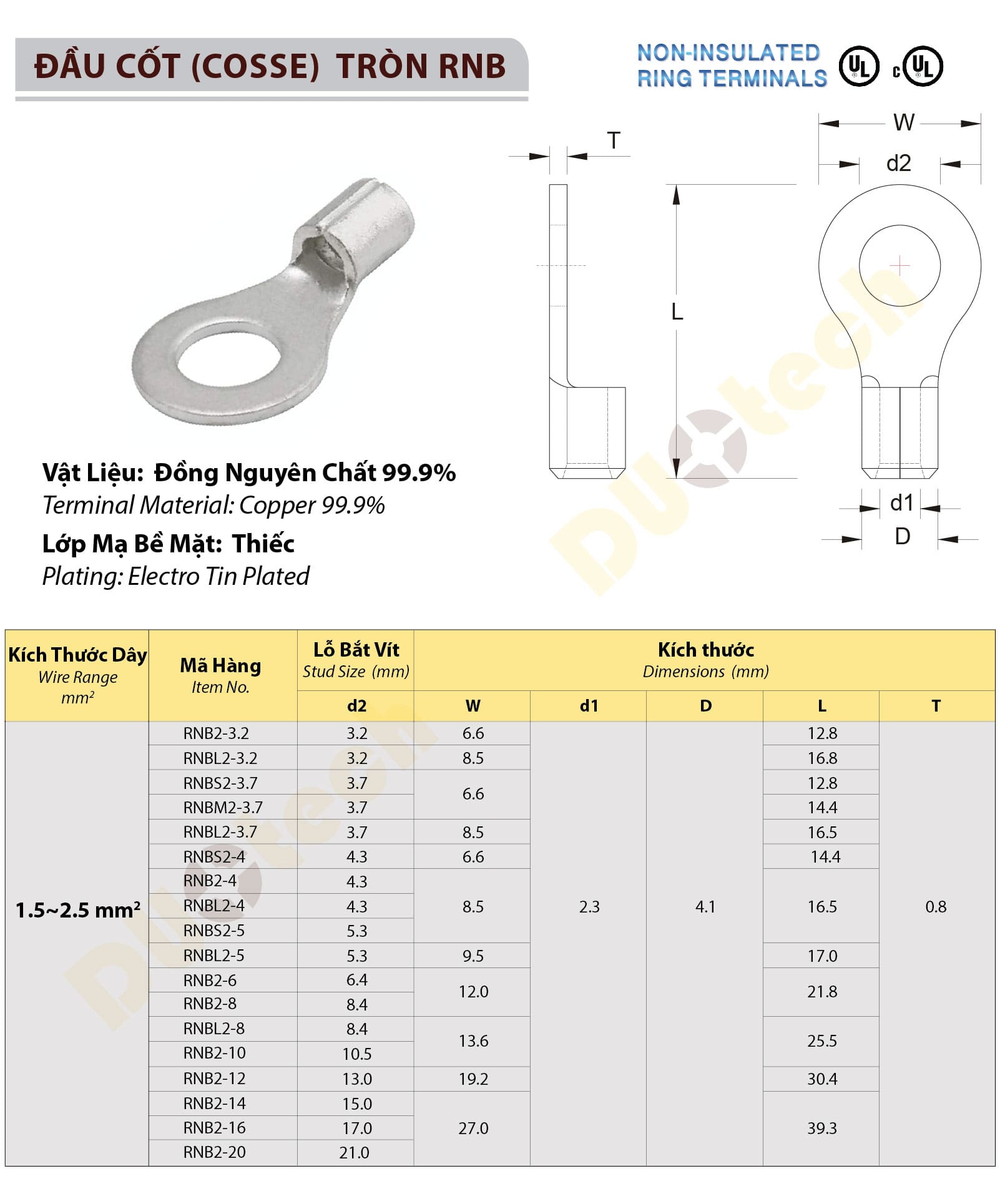 đầu cos cốt cosse đồng tròn trần rnb rnbs rnbl 2 -3.2 -3.7 -4 -5 -6 -8 -10 chính hãng thương hiệu kst đài loan duo là đơn vị phân phối đại lý nhà cung ứng cấp 1 sản phẩm chính hãng đầu cos tròn trần hãng thương nhãn hiệu kst rnb rnbs rnbl 2 -3.2 -3.7 -4 -5 -6 -8 -10