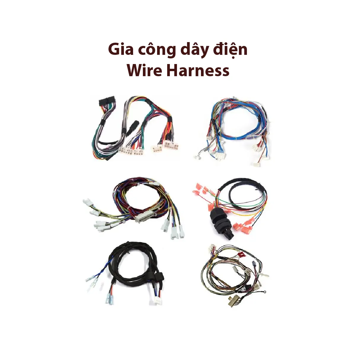 gia công dây điện; gia công wire harness; gia công cắt dây điện; gia công cắt cáp điện; dịch vụ gia công dây điện; dịch vụ gia công wire harnesses; gia công dây điện theo yêu cầu; gia công wire harness theo yêu cầu;