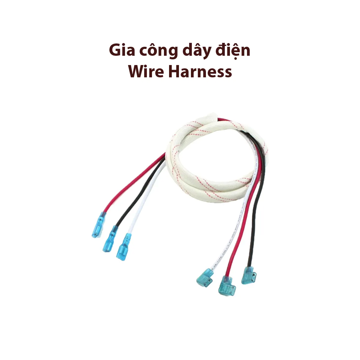 Dịch vụ Gia Công Dây Điện Wire harness - Cắt tuốt dây điện, Dập đầu cosse Terminal, Lắp ráp Housing Connector và sản xuất theo yêu cầu