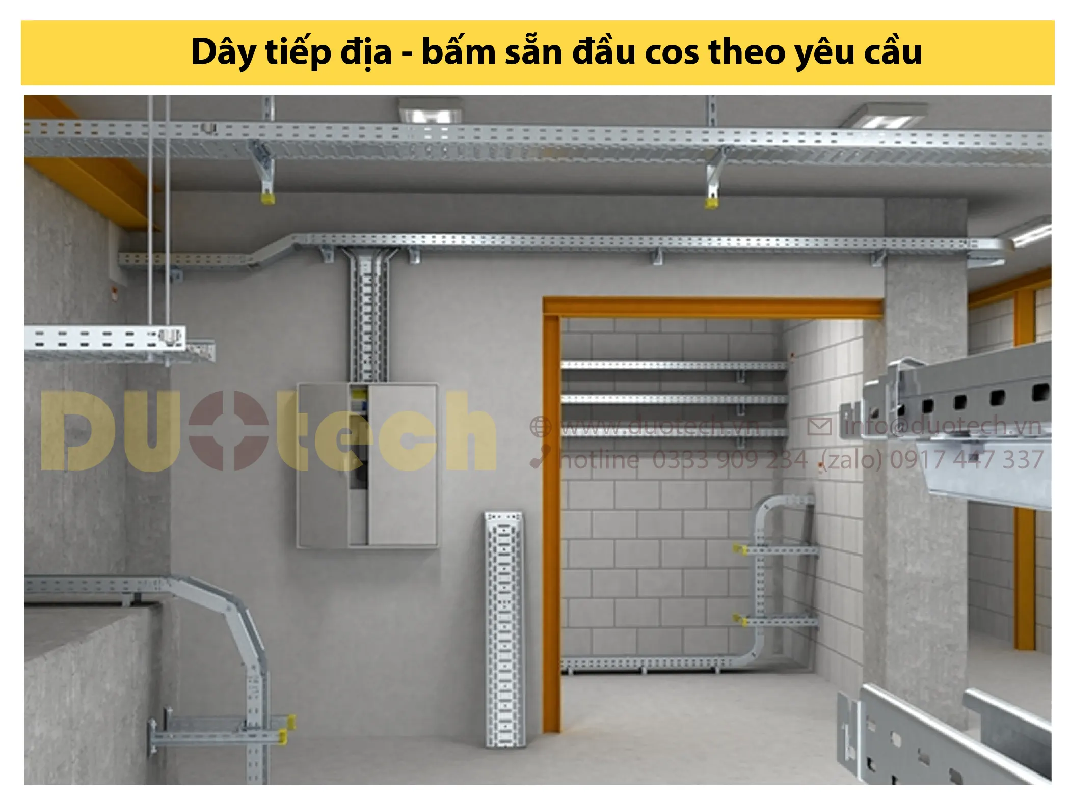 day tiep dia xa mass cadivi 1x2.5 cho he thong thang mang cap