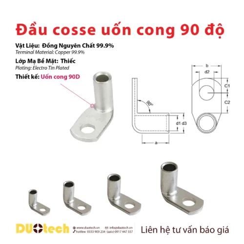 đầu cosse dây 70 dây 95 m6 m8 m10 m12 m14 m16 m20 90d, cốt cos uốn cong góc 90 độ kst đài loan tlk70-6-90d tlk70-8-90d tlk70-10-90d tlk70-12-90d tlk70-14-90d tlk70-16-90d tlk70-20-90d tlk95-8-90d tlk95-10-90d tlk95-12-90d tlk95-14-90d tlk95-16-90d tlk95-20-90d