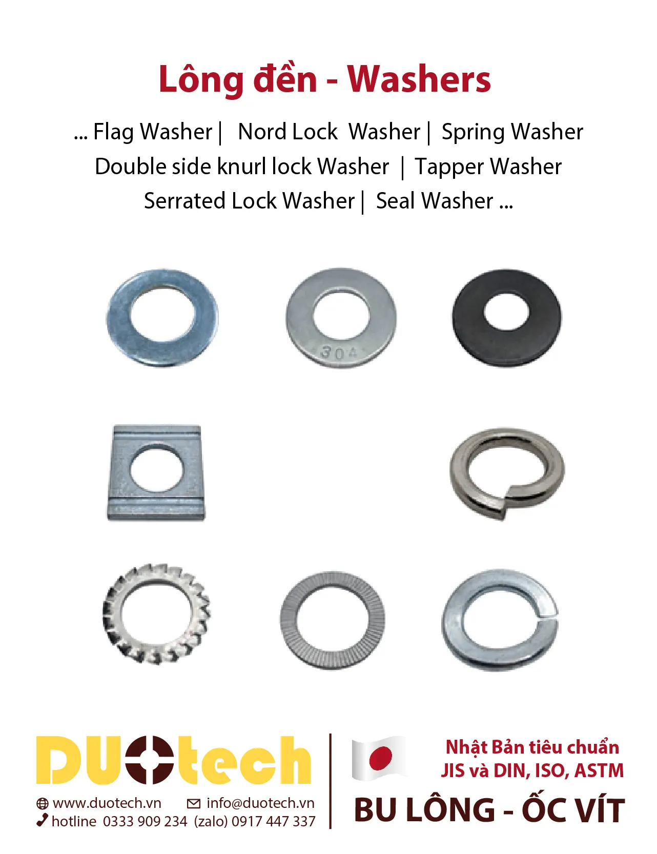 nhà cung cấp sản phẩm bu lông ốc vít tiêu chuẩn iso (quốc tế): iso 4014 4017 4762 4032 7089 7090 8752 13337 7412